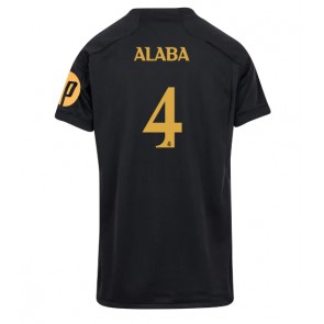 Real Madrid David Alaba #4 Rezervni Dres za Ženska 2023-24 Kratak Rukavima